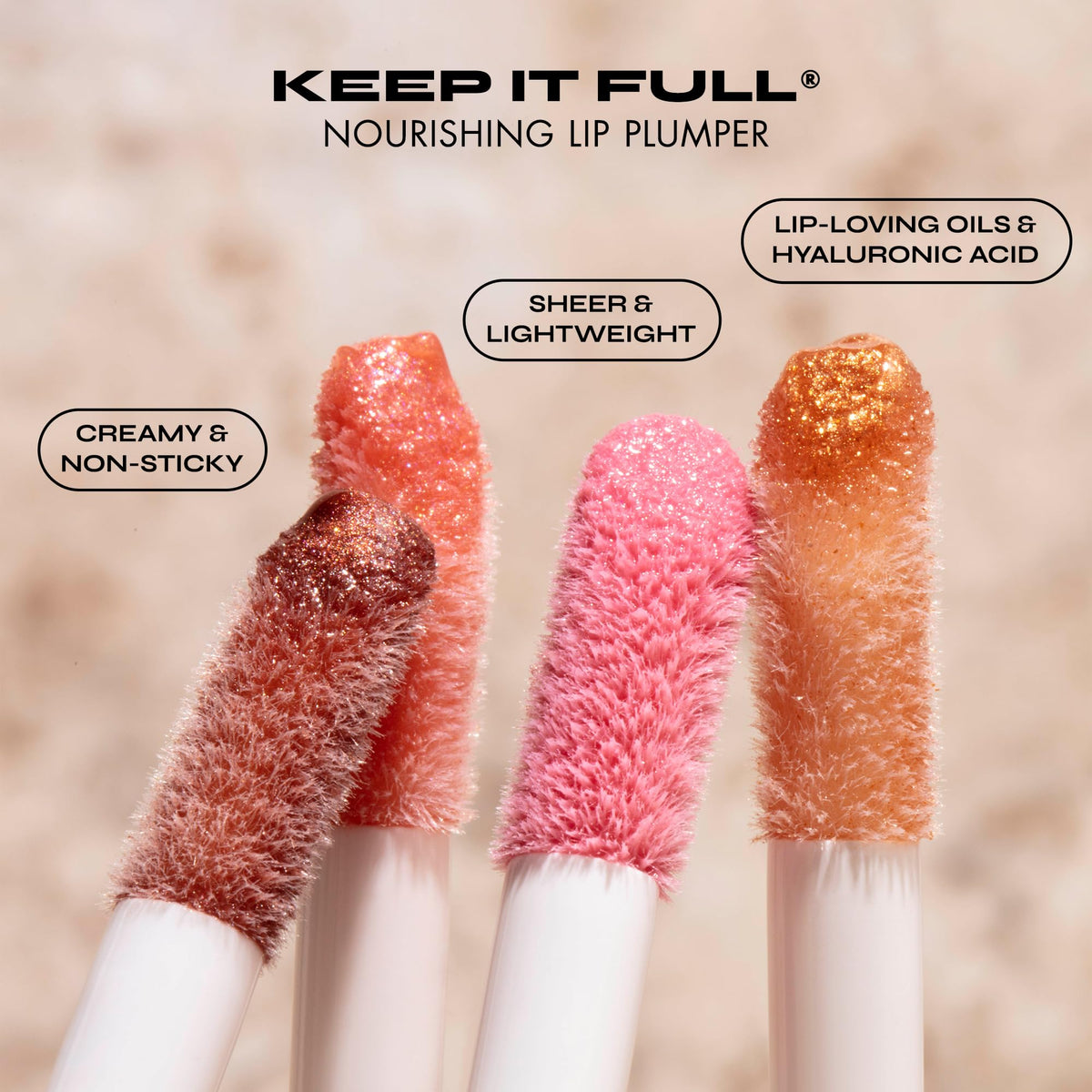 Milani Keep It Full Lip Plumper Champagne packaging