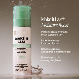 Milani Make It Last Moisture support Setting Spray side view