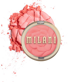 Milani Rose Blush Coral Cove compact front view