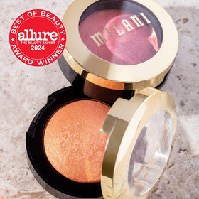 Milani Rose Blush Coral Cove swatch on skin