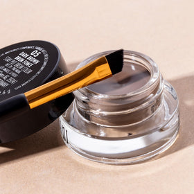 Milani Stay Put Brow Color Soft Brown texture close-up