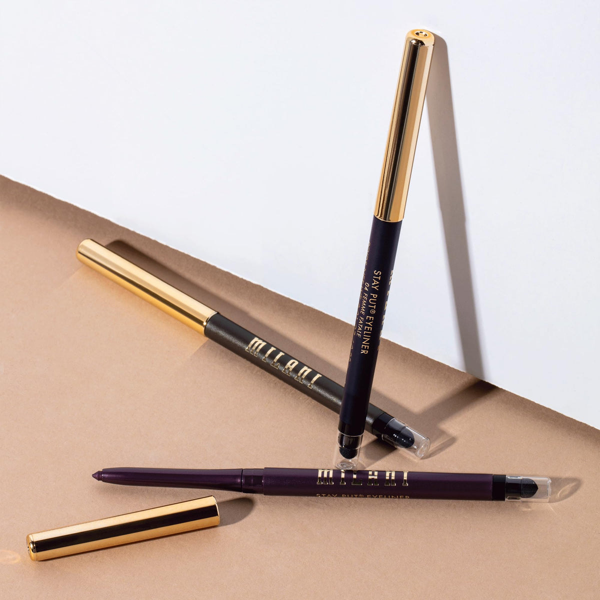 Milani Stay Put Eyeliner Pencil After Dark close-up