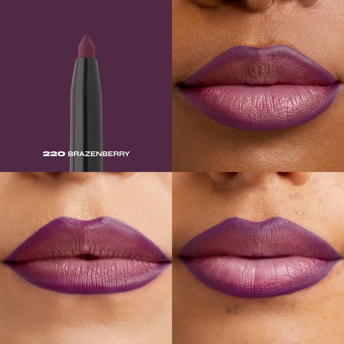 Milani Understatement Lip Liner Pencil Brazenberry in packaging