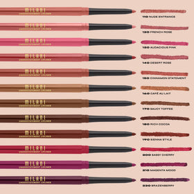Milani Understatement Lip Liner Pencil Brazenberry tip close-up