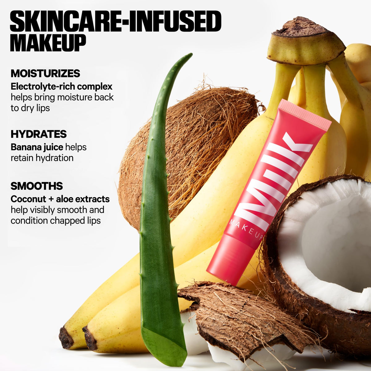 Milk Makeup Balmade Hydrating Lip Balm packaging side view