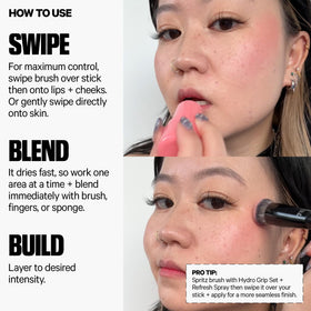 Milk Makeup Cooling Water Jelly Tint swatch on skin