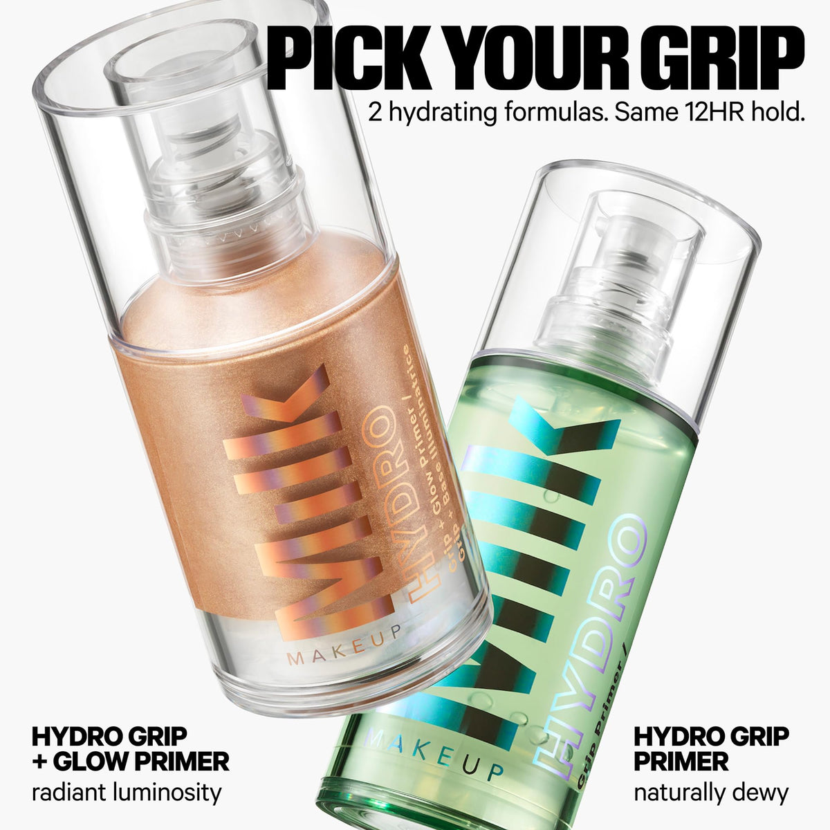 Milk Makeup Hydro Grip + Glow Primer 1 oz in packaging