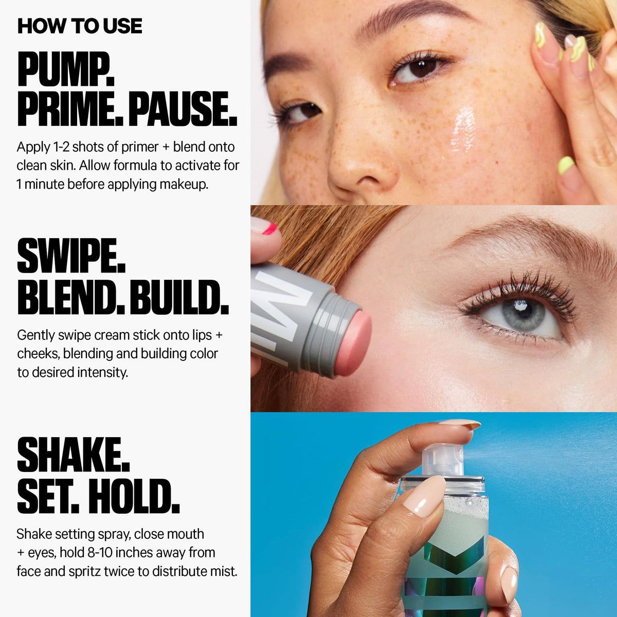 Milk Makeup Hydro Grip Setting Spray 1.69oz bottle side view