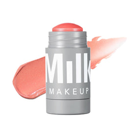 Milk Makeup Lip + Cheek Stick in shimmery coral front view