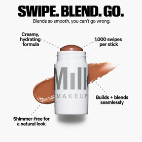 Milk Makeup Matte Bronzer Stick close-up showing texture
