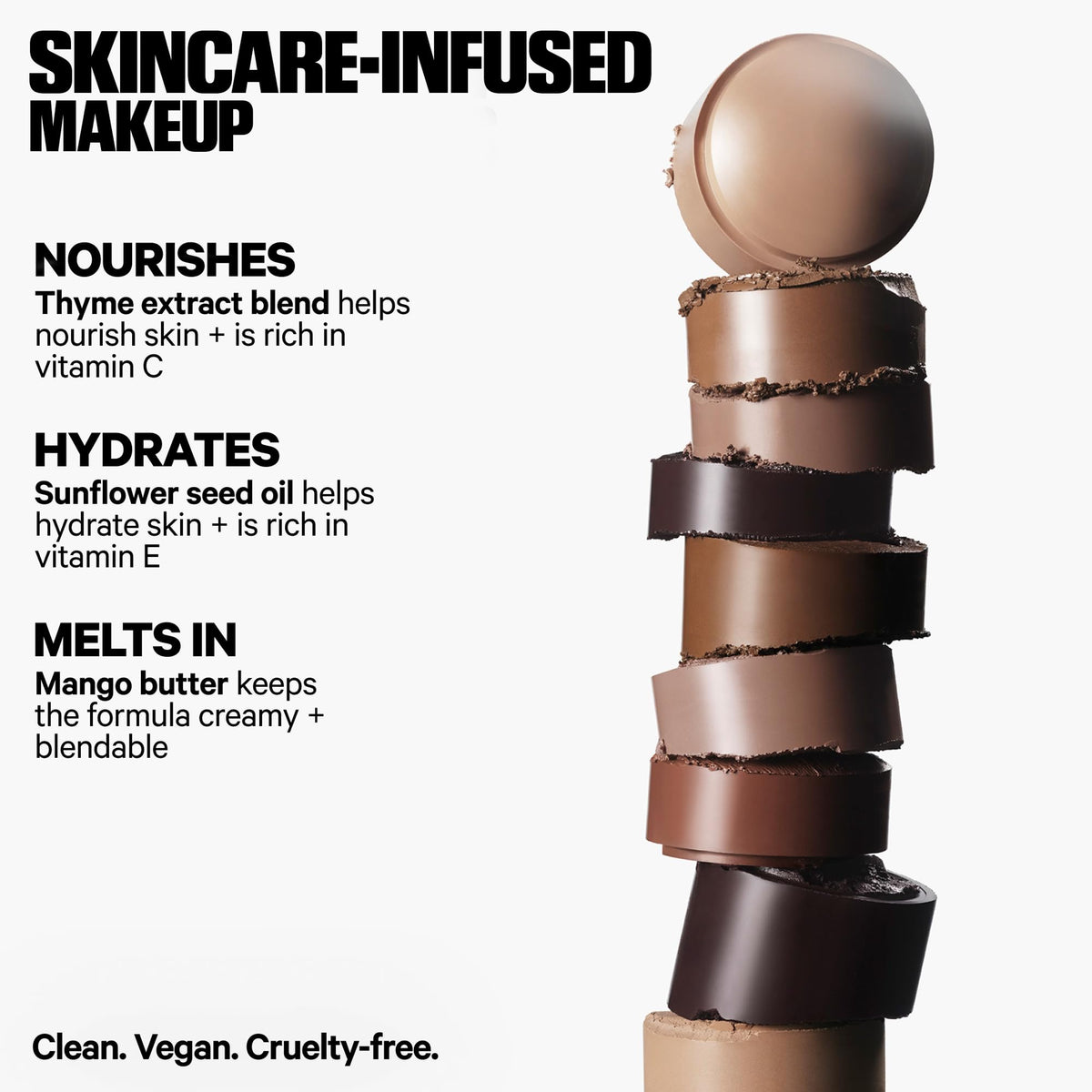 Milk Makeup Sculpt Stick with cap removed, showing product