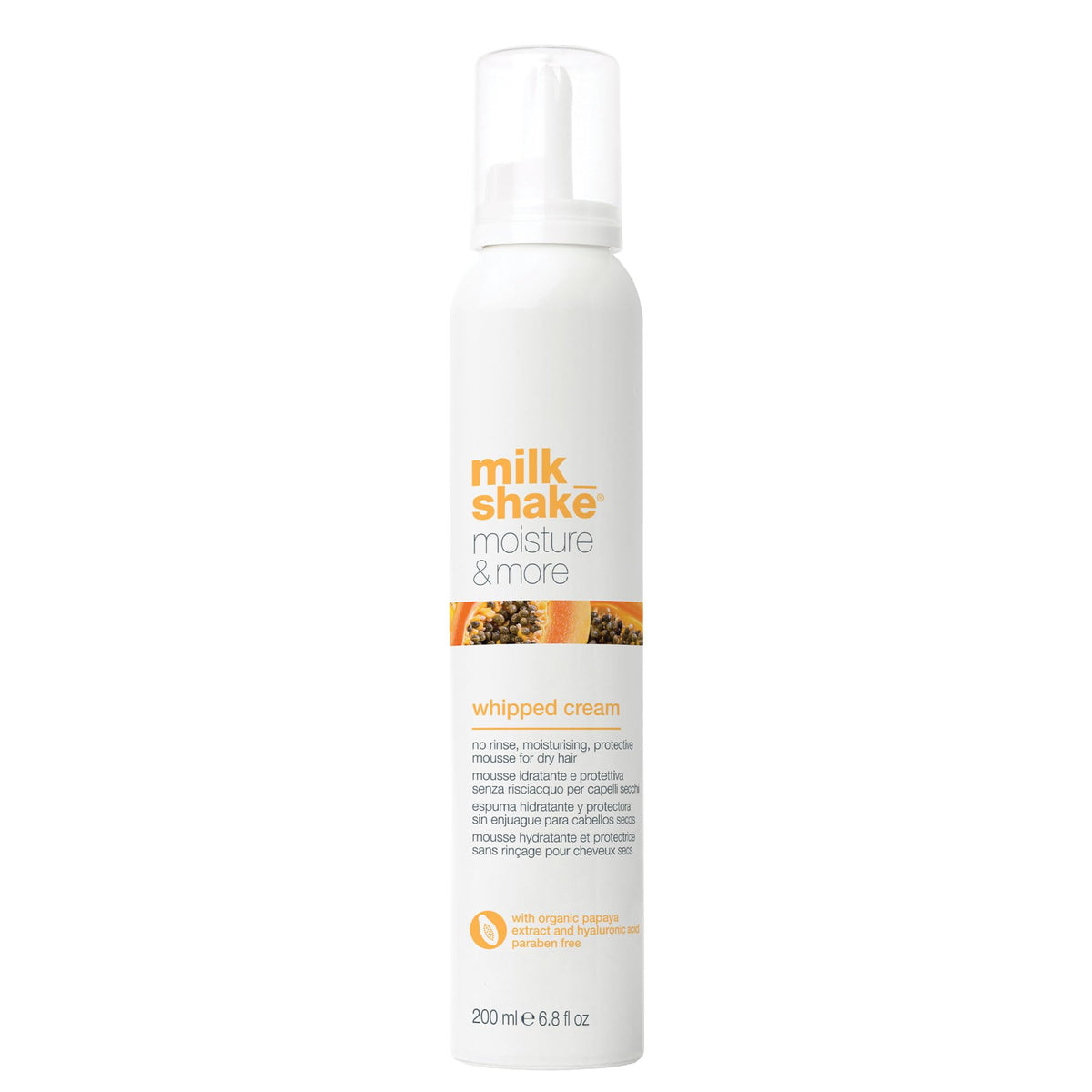 milk_shake Moisture & More Whipped Cream Leave-In Conditioning Foam front view