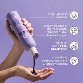 milk_shake Silver Shine Shampoo bottle with cap