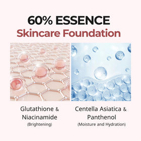 MILKTOUCH Cushion Foundation packaging and applicator
