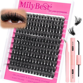 MilyBest 100D Thick Volume Lash Clusters Kit front view
