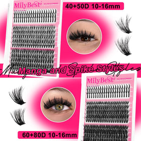 MilyBest 808pcs Lash Clusters Kit packaging details