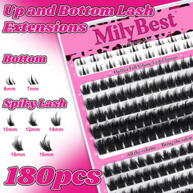 MilyBest Cove Lash Clusters packaging with details