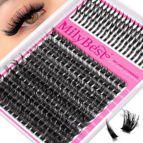MilyBest Lash Clusters 100D front view packaging