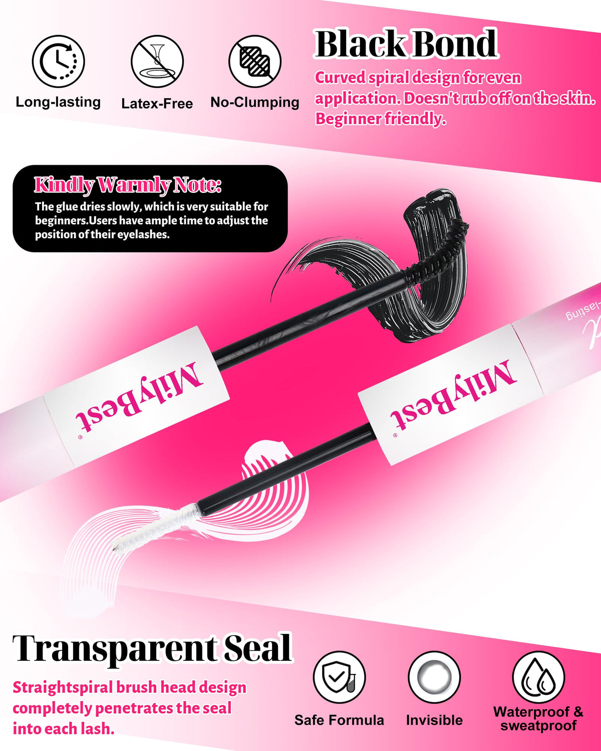 MilyBest Lash Clusters Kit packaging front view