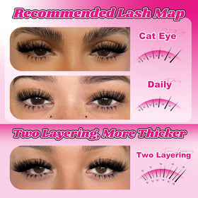 MilyBest Mist Lashes Kit packaging with product details