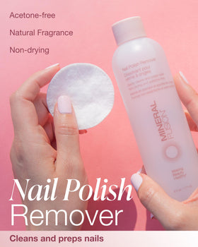 Mineral Fusion Nail Polish Remover 6 fl oz side view