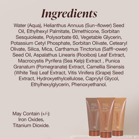 Mineral Fusion Sheer Tint Foundation Olive in natural light