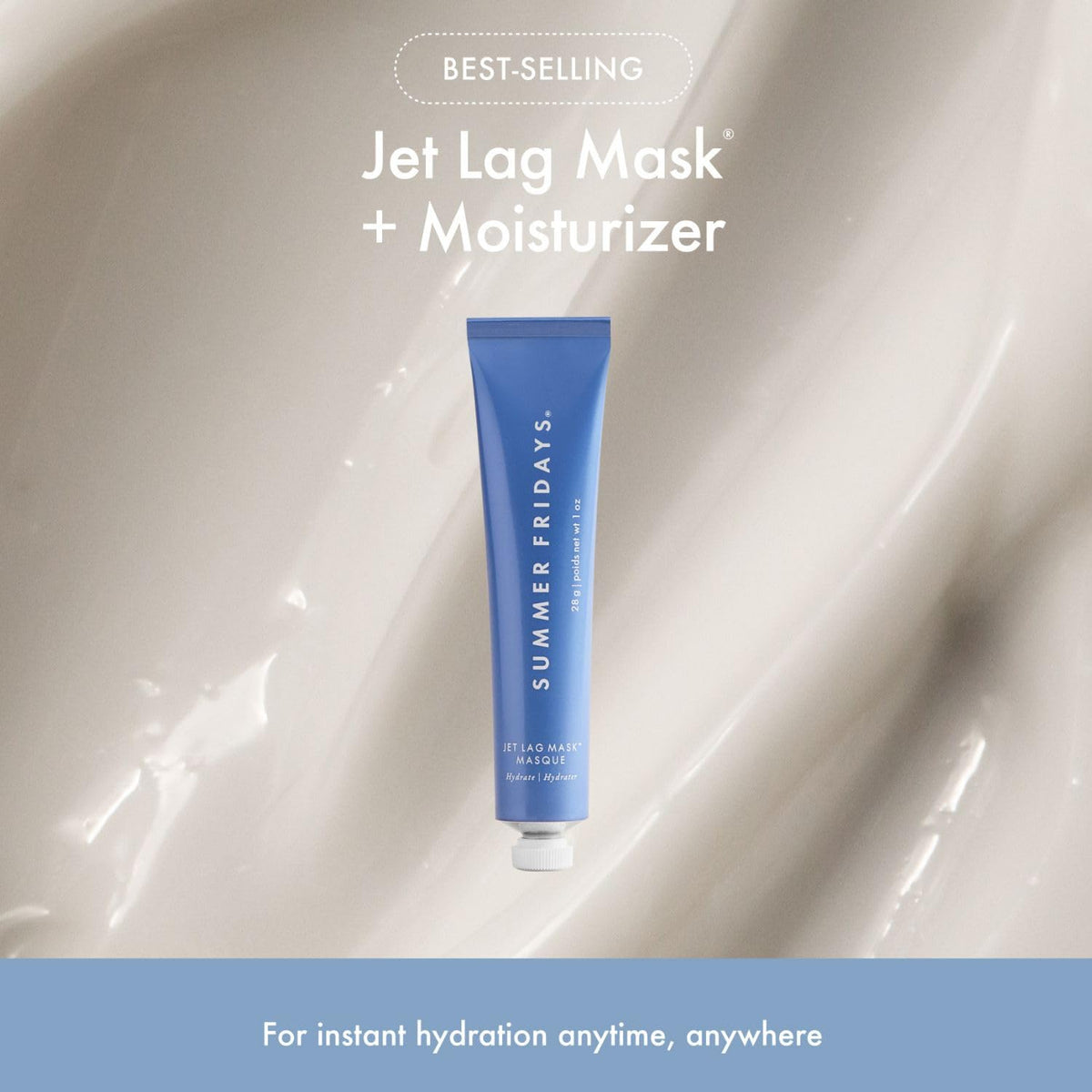 Mini Jet Lag Mask from Summer Fridays in travel size