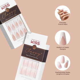Mini nail file and manicure stick from KISS kit