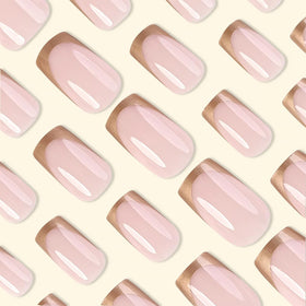Mini nail file included in DZPGUONIZ press-on nails set