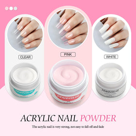 Mini UV lamp included in PEACECOLOR Nail Kit