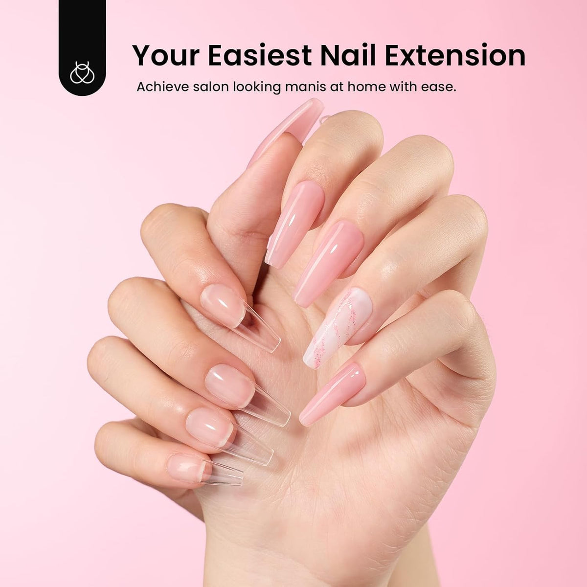 Mini UV Nail Lamp included in the beetles Gel Nail Kit