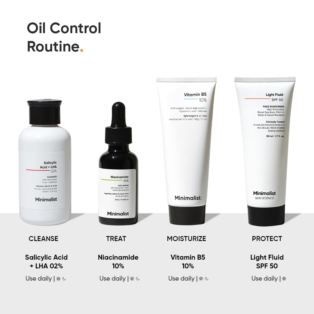 Minimalist 10% Panthenol Face Moisturizer in bathroom setting
