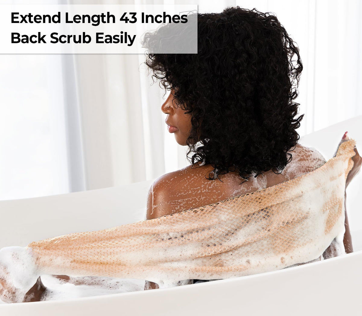 MINISENTIALS African Net Sponge drying after use