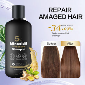 Minoxidil Shampoo & Conditioner Set 600ml Duo on a shelf