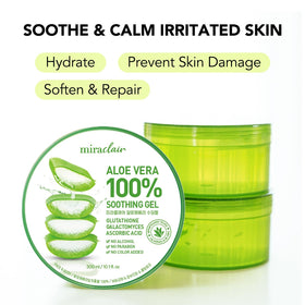 MIRACLAIR Aloe Vera Gel 10.1 Oz packaging