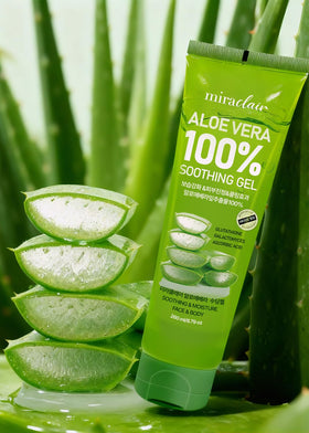 MIRACLAIR Aloe Vera Gel 100% Pure 4 Pack ingredients list