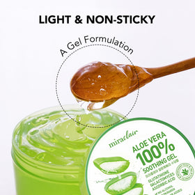 MIRACLAIR Aloe Vera Gel 3-pack display