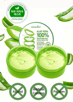 MIRACLAIR Pure Aloe Vera Gel texture close-up