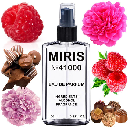 MIRIS Eau de Parfum 100 ml front view with floral design