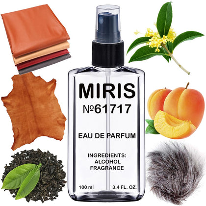 MIRIS Eau de Parfum 100ml front view in recyclable bottle
