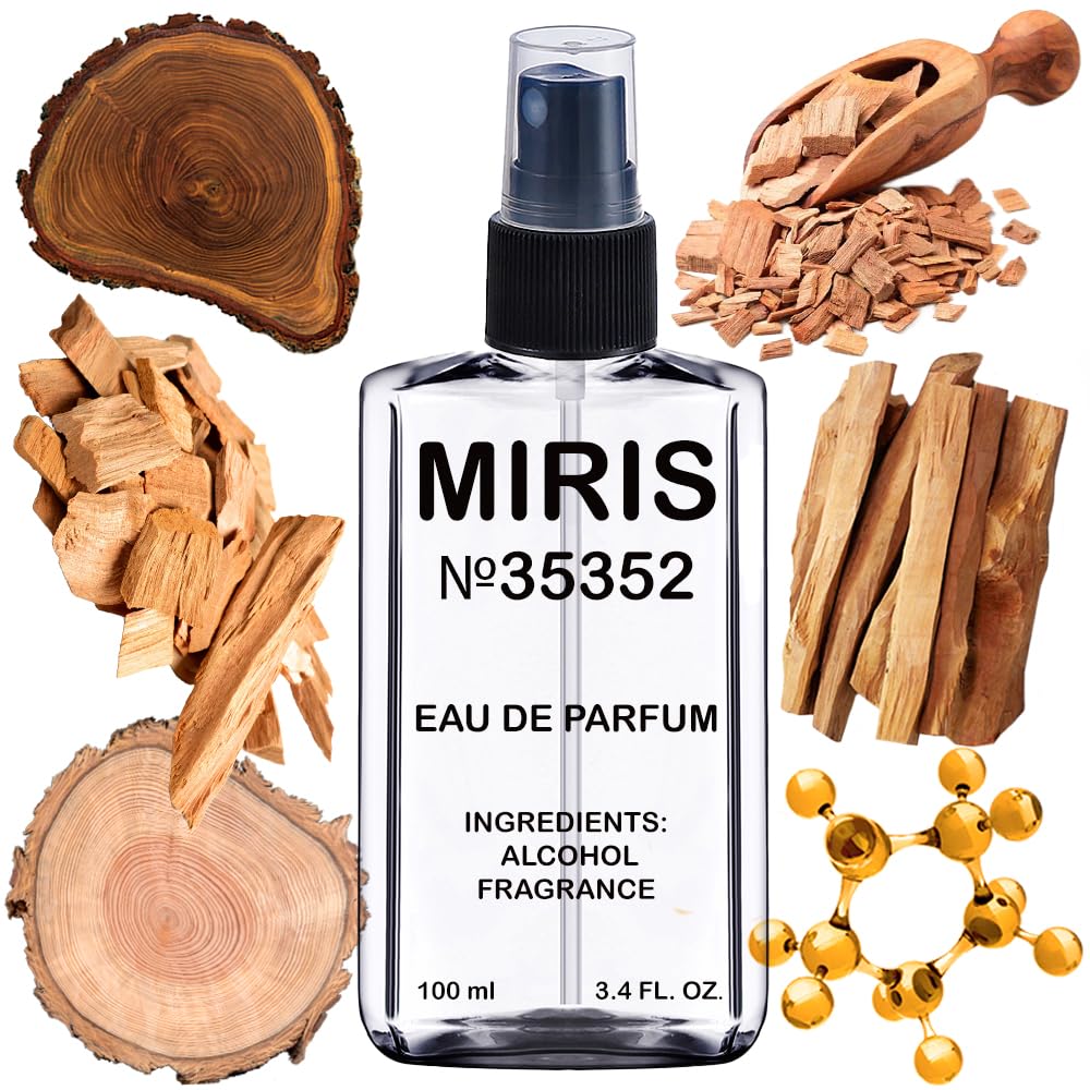 MIRIS Eau de Parfum 100ml front view in recyclable bottle