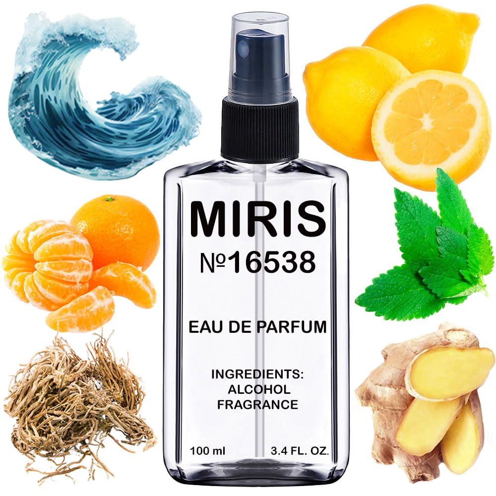 MIRIS Eau de Parfum 100ml front view with citrus theme
