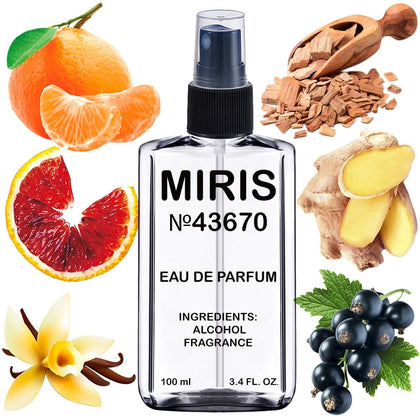 MIRIS Eau de Parfum 100ml front view with elegant design