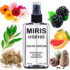 MIRIS Eau de Parfum 100ml front view with floral design