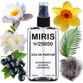 MIRIS Eau de Parfum 100ml front view with floral design