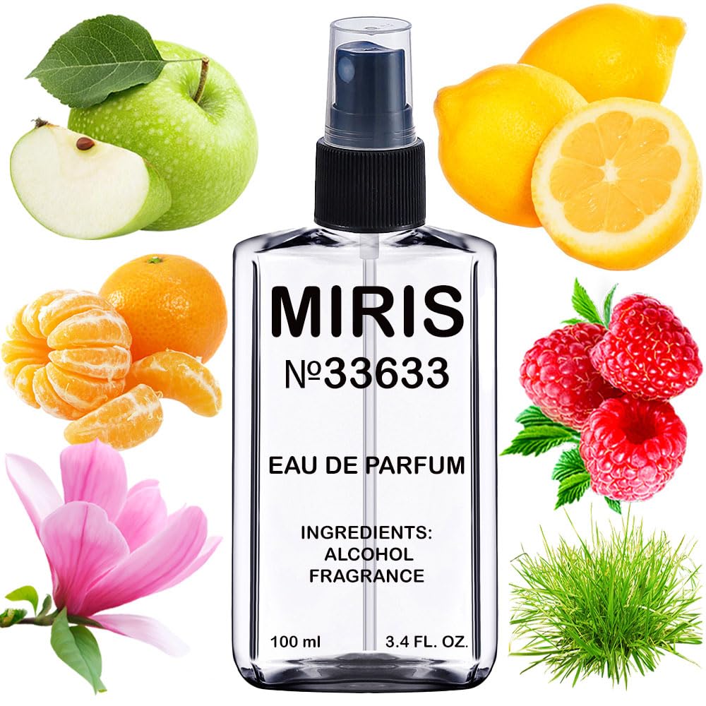 MIRIS Eau de Parfum 100ml front view with floral design