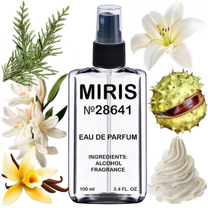 MIRIS Eau de Parfum 100ml front view with floral design