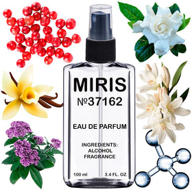 MIRIS Eau de Parfum 100ml front view with floral design