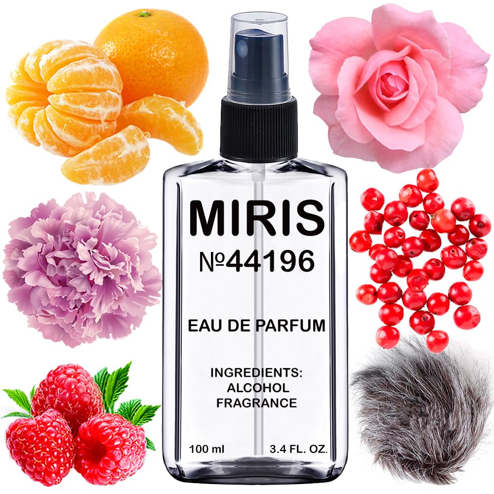 MIRIS Eau de Parfum 100ml front view with floral design
