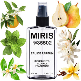 MIRIS Eau de Parfum 100ml front view with floral design